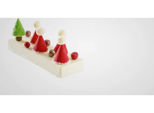 Mini outils de décor de bûches de Noël par 500