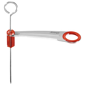 Couteau De Décoration HENDI - Lame Inox Dentelée 90 Mm, Manche Polypropylène, Passe Au Lave-vaisselle