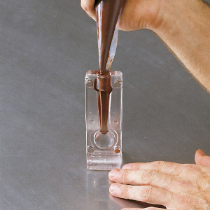 Moule cuill&egrave;re en chocolat