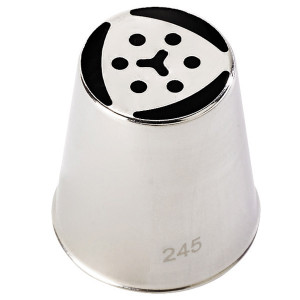 Douille inox d&eacute;cor fleur freesia n&deg;5