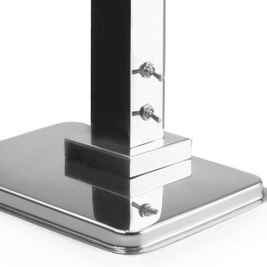 Lampe Chauffante Sur Pied 500W Pour Buffet - Rotation 360°, Hauteur Réglable Jusqu'à 70 Cm - Pour Restaurant, Cuisine