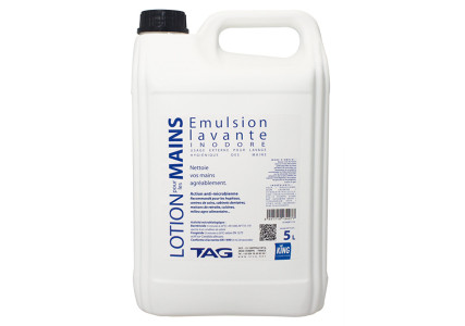 Savon nettoyant mains anti-microbien inodore 5L