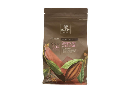 Drops de chocolat noir 50% Cacao Barry