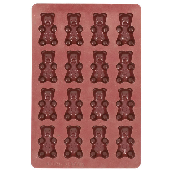 Moule En Silicone Platinum Pour Oursons Chocolat - 8 Empreintes - Réutilisable, Facile à Démouler - Pour Chocolat, Bonbons Maison