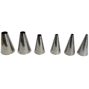 Set de douille &agrave; d&eacute;corer unie inox