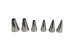 Set de douille à décorer unie inox