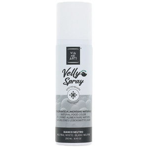 Colorant spray effet velours blanc