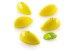 Colorant jaune effet velours en spray