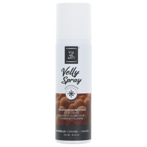 Colorant spray effet velours marron caramel