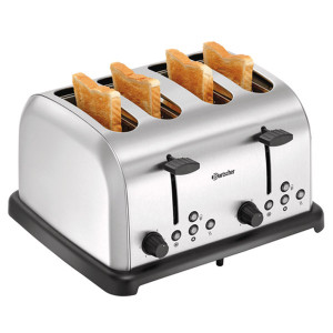 Grille pain toaster inox 4 tranches - Bartscher