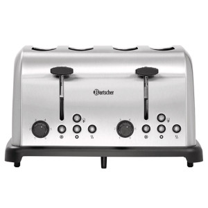 Grille pain toaster inox 4 tranches - Bartscher