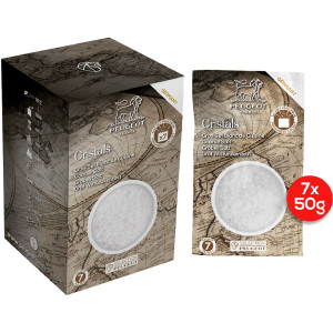 Boite de 7 sachets fraicheur de gros sel blanc de cuisine - Peugeot