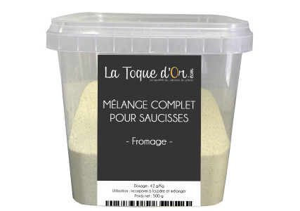 Mélange complet pour saucisses fromage