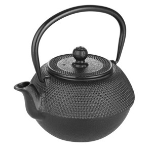 Th&eacute;i&egrave;re en fonte noire avec filtre Negra 1 L