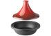 Plat à tajine induction en fonte et terre cuite