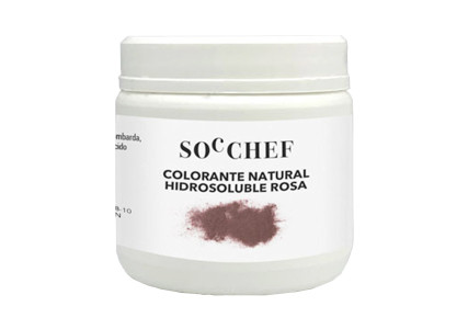 Colorant alimentaire poudre hydrosoluble naturel rose