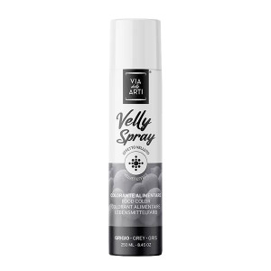 Colorant spray effet velours gris
