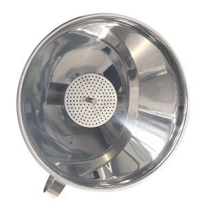 Entonnoir inox avec filtre