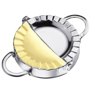 Moule &agrave; chaussons et ravioles inox