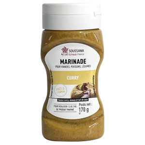 Squeeze marinade liquide Curry - Soussana (170 g)