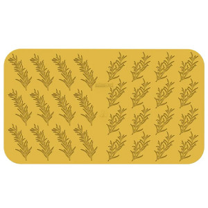 Moule silicone 28 feuilles de romarin Naturae - Silikomart