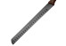 Couteau à jambon alvéolé manche bois lame noire Black Churrasco - Tramontina
