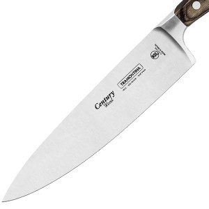 Couteau de Chef forg&eacute; manche bois Century Technobois - Tramontina