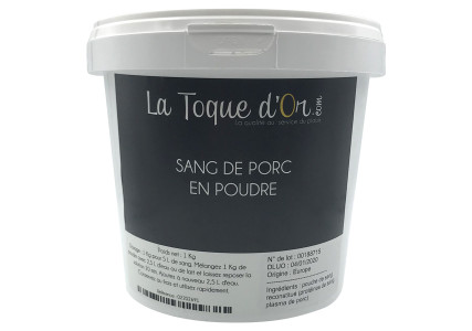Sang de porc en poudre
