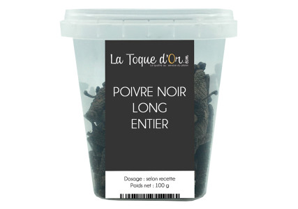 Poivre noir long entier