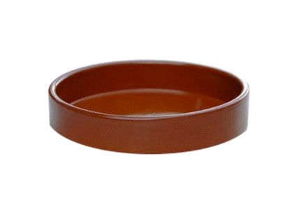 Ramequin en terre cuite marron