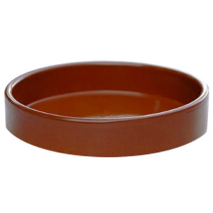 Ramequin en terre cuite marron