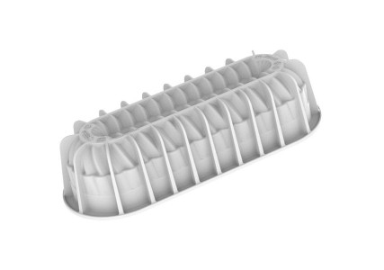 Moule à bûche silicone Pleincoeur - Silikomart