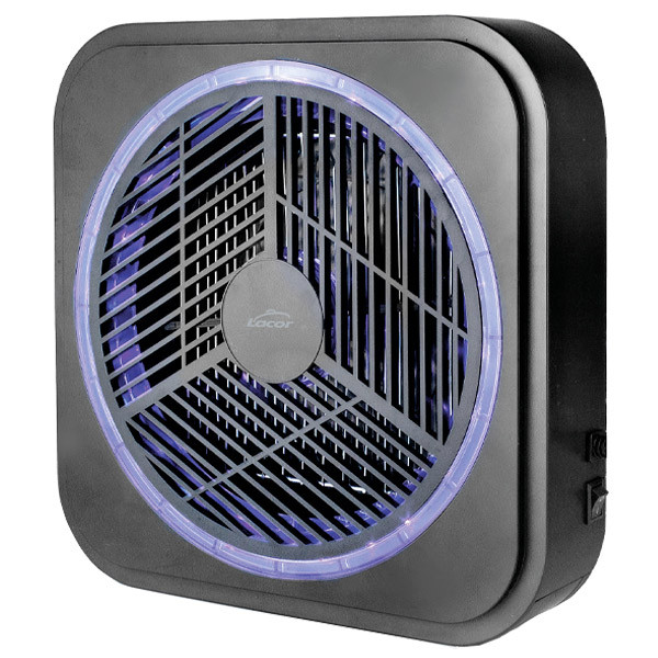 Destructeur d'insectes auto-nettoyant &agrave; Led 12 W pour 100 m2 - Lacor