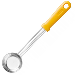 Louche &agrave; sauce droite inox pour pizza - 90 ml