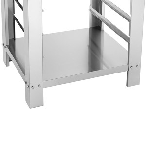 Pi&egrave;tement inox pour four &agrave; convection AT211-MDI / AT220-MDI et AT230-MDI - Bartscher