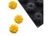 Moule silicone 6 Pansé Black Sil - Martellato