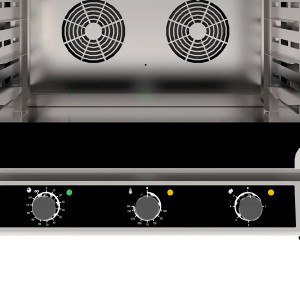 Four &eacute;lectrique &agrave; convection avec humidificateur 600x400 - 400V - Hendi