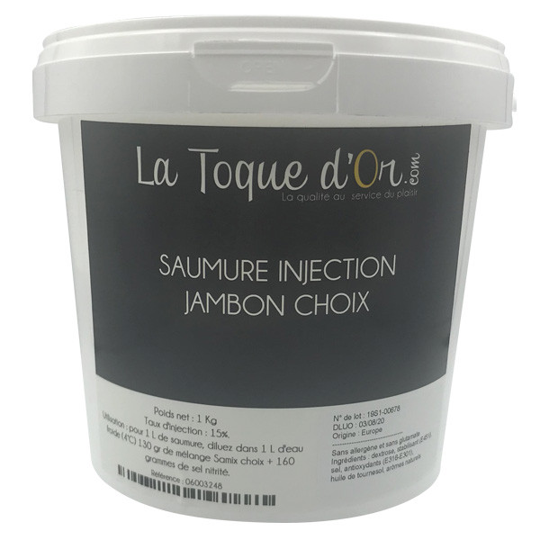 Saumure d'injection jambon choix - DDM Courte 