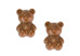 Moule à chocolat copolyester 20 demi ours Bobo - Martellato