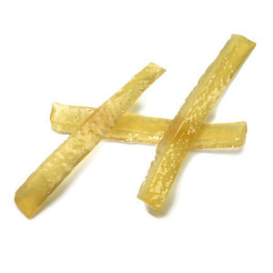 Ecorces de citrons confites en lamelles droites