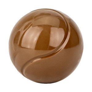 Moule &agrave; chocolat copolyester 6 demi balles de tennis - Martellato