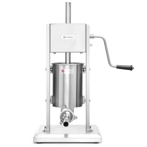 Poussoir &agrave; saucisses manuel inox cuve verticale 3 L
