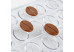 Moule à chocolat copolyester 18 disques grain de café - Martellato