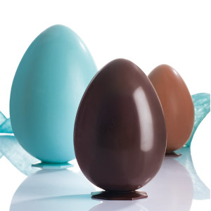 Moule &agrave; chocolat copolyester 32 demi oeufs - Martellato