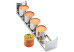 Attelage 5 mini cylindres inox pour travel cake
