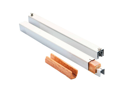 Moule barre viennoiserie inox avec tube (x2)