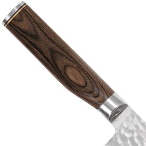 Couteau de chef damass&eacute; martel&eacute; Shun Premier Tim M&auml;lzer - Ka&iuml;