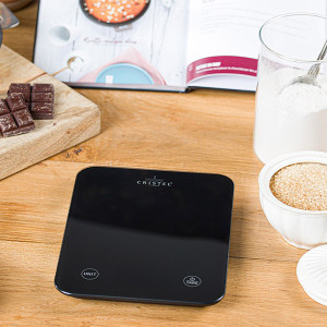 Balance de cuisine &eacute;lectronique rechargeable 10 Kg / 1 g - Cristel