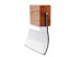 Ramasse miettes stylo manche bois - Triangle