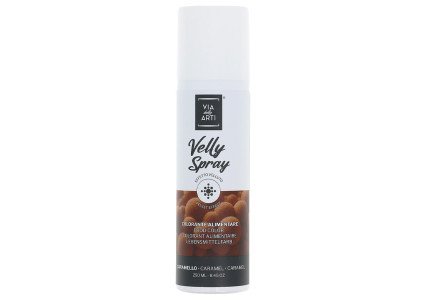 Colorant marron caramel effet velours en spray